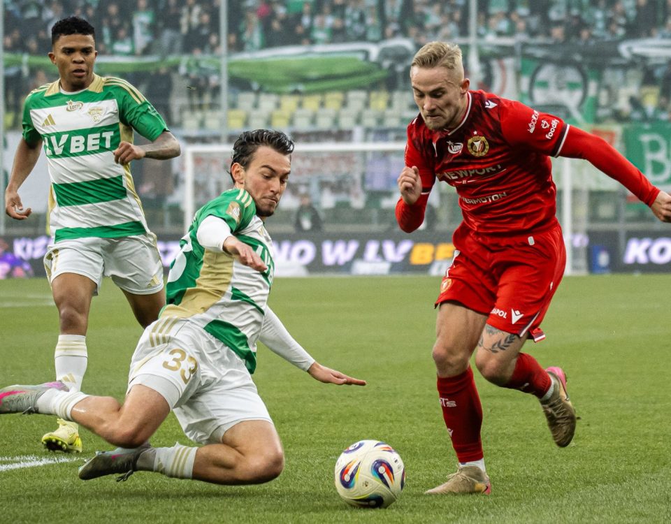 Widzew Łódź prowadził z Lechią Gdańsk, ale przegrał w ostatnich minutach